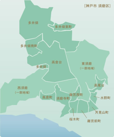 対象地区マップ